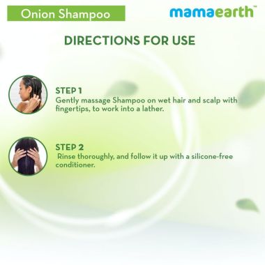 Mamaearth: Onion Shampoo - 400ml