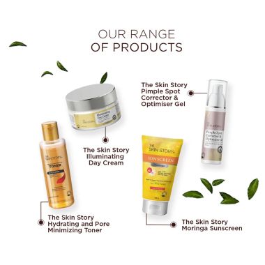 The Skin Story: Moringa Care Duo ( Face Wash + Face Pack)