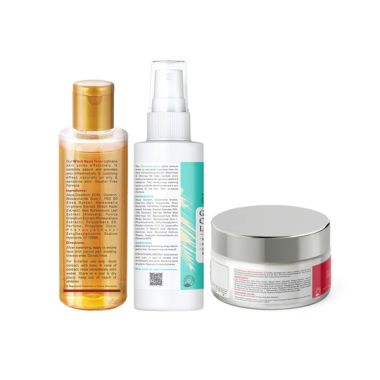 The Skin Story: CTM Pack ( Gentle Cleanser - 100ml + Hydrating and Pore Minimizing Toner - Witch Hazel - No Alcohol - 100 ml + Nourishing & Moisturising Cream - 50gm )