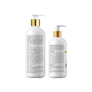 The Skin Story: Daily Hair Care Duo Value Pack (Keratin Shampoo - Daily Care - 450ml + Keratin Conditioner - Daily Care - 250gm)