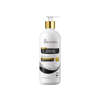 The Skin Story: Sulfate Free Keratin Shampoo - For Damaged Hair - 450ml