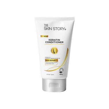 The Skin Story: Keratin Conditioner - Instant Anti -Frizz - 100 gm