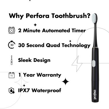Perfora: Electric Toothbrush - Dark Night