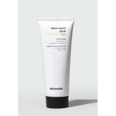 Minimalist: Alpha Lipoic (ALA) 02% Face Cream