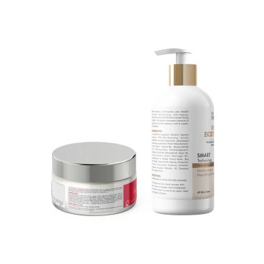 The Skin Story: Moisturising Duo - Nourishing & Moisturising Cream - 50g + Keratin Body Lotion - 280 ml