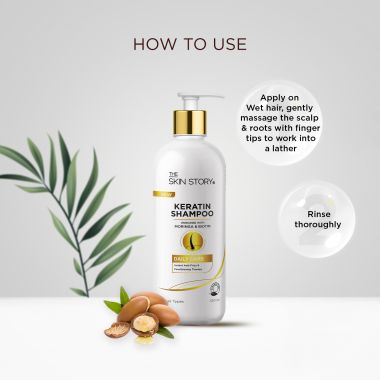 The Skin Story: Keratin Shampoo - Daily Care - 450ml