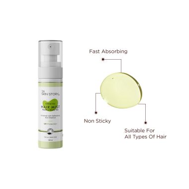 The Skin Story: Hair Mist with Kiwi Extract - UV Protection - 100 ml