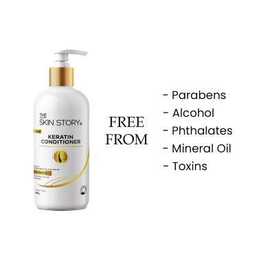 The Skin Story: Keratin Conditioner - Daily Care - 250gm