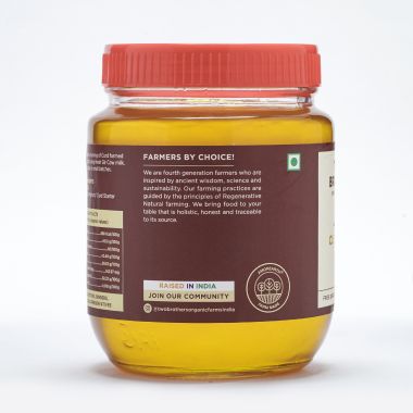 Two Brothers Organic Farms: Special Offer -A2 Cultured Ghee, Desi Gir Cow- 1 ltr
