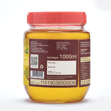 Two Brothers Organic Farms: Special Offer -A2 Cultured Ghee, Desi Gir Cow- 1 ltr