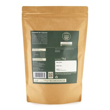 Two Brothers Organic Farms: Sattu (Roasted Bengal Gram) Atta - 1 kg