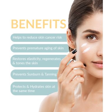 Priveda: Water Resistant Sunscreen Lotion - 60ml