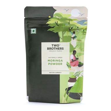 Two Brothers Organic Farms: Moringa Powder, 100 gms