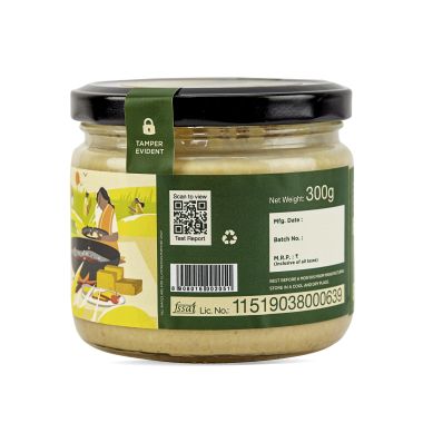 Two Brothers Organic Farms: Peanut Butter, Crunchy with Jaggery - 300 gms