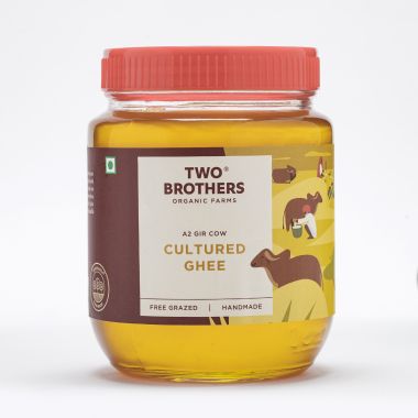 Two Brothers Organic Farms: Special Offer -A2 Cultured Ghee, Desi Gir Cow- 1 ltr