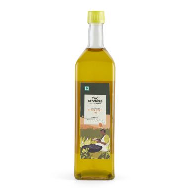 Two Brothers Organic Farms: Niger Seed Oil, Cold-Pressed, Single-Filtered - 1 ltr