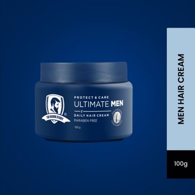The Beard Story: Protect & Care Ultimate Men Daily Hair Cream - 100gm