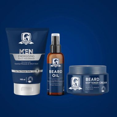 The Beard Story: Best Beard Care ( Beard Oil , Beard Softener Cream & Men Energising Face Wash )