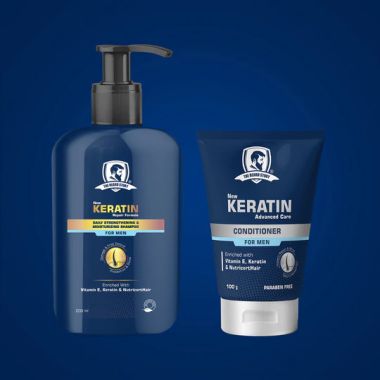 The Beard Story: Best Hair Forward ( Men Keratin Shampoo & Conditioner )