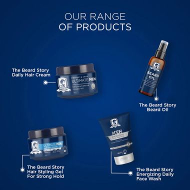 The Beard Story: Best Hair Forward ( Men Keratin Shampoo & Conditioner )