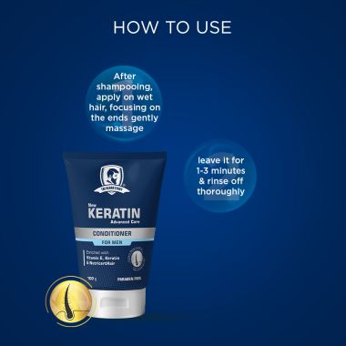 The Beard Story: Keratin Advanced Care Conditioner - 100 gm