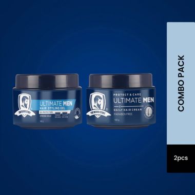 The Beard Story: Hair Styling Pack ( Hair Cream & Hair Styling Gel )