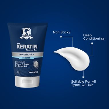 The Beard Story: Keratin Advanced Care Conditioner - 100 gm
