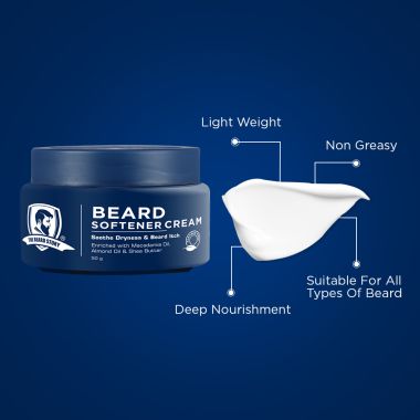 The Beard Story: Beard Softener Cream - 50 gm