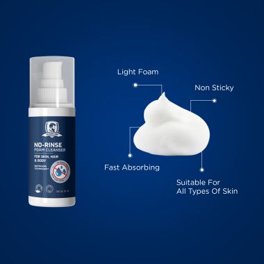 The Beard Story: No Rinse Foam Cleanser - 50ml