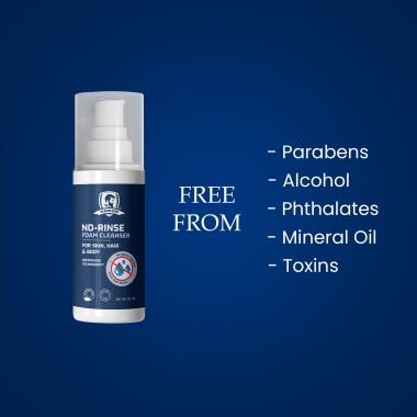 The Beard Story: No Rinse Foam Cleanser - 50ml