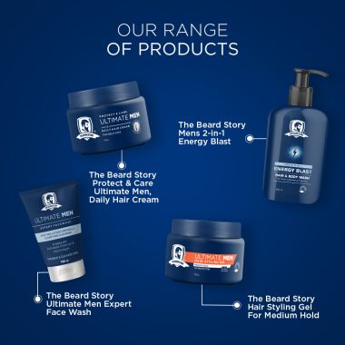 The Beard Story: Energizing Daily Face Wash - 100 ml