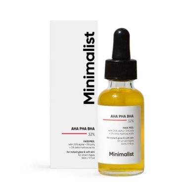 Minimalist: AHA 25% + BHA 2% + PHA 5% Peeling Solution - 30ml
