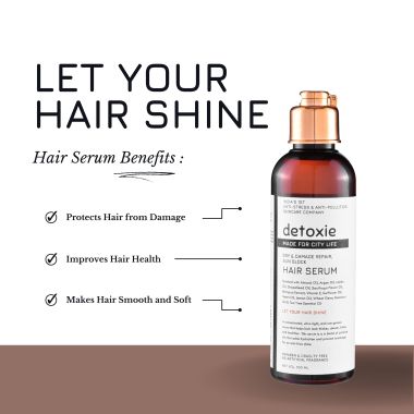 Detoxie: Dry Damage Sun Block Hair Serum -100ml