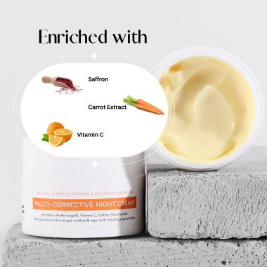 Detoxie: Multi-Corrective Night Cream - 50gm