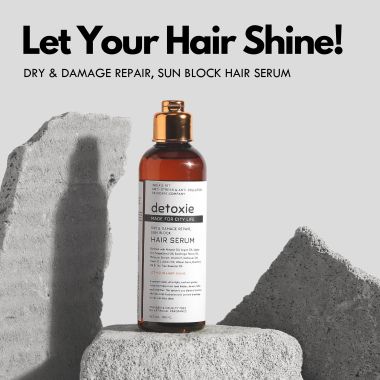 Detoxie: Dry Damage Sun Block Hair Serum -100ml