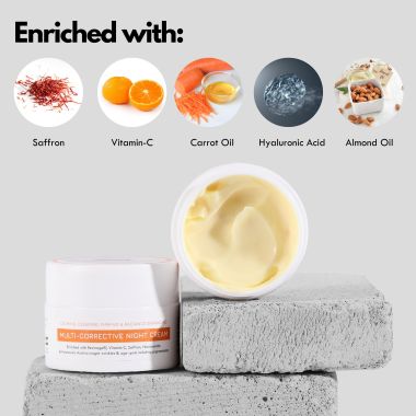 Detoxie: Multi-Corrective Night Cream - 50gm