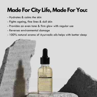 Detoxie: Calming & Clarifying Ultra Glow Face Oil - 30ml