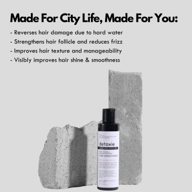Detoxie: Frizz Control & Hard Water Repair Hair Conditioner - 200ml