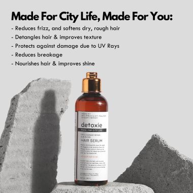 Detoxie: Dry Damage Sun Block Hair Serum -100ml