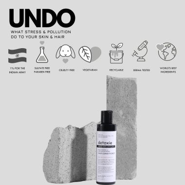 Detoxie: Frizz Control & Hard Water Repair Hair Conditioner - 200ml
