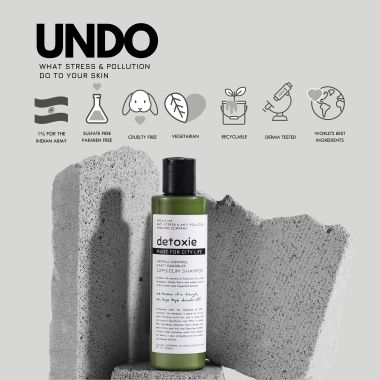 Detoxie: Anti-Dandruff & Flake Relief Capsicum Shampoo - 100 ml