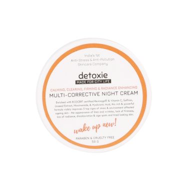 Detoxie: Multi-Corrective Night Cream - 50gm