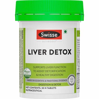 Swisse: Ultiboost Liver Detox Supplement for Complete Liver Support,...