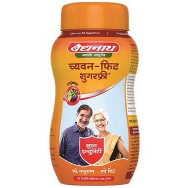 Baidyanath: Chyawan fit- Sugarfree Chyawanprash | Natural Immunity Booster with No Added Sugar - 1 Kg