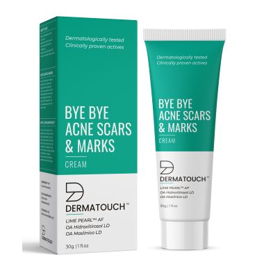 Dermatouch: Bye Bye Acne Scars & Marks Cream - 30gm