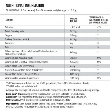 Allbeing: Insight - Complete Eye Health Gummy - 30 Gummies