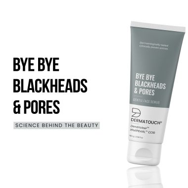 Dermatouch: Bye Bye Blackheads & Pores Scrub - 100gm