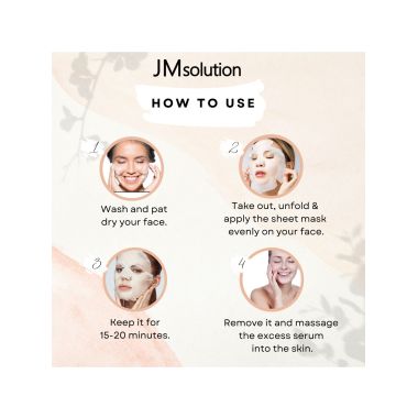 JMsolution: Active Jellyfish Vital Sheet Mask - Pack of 4