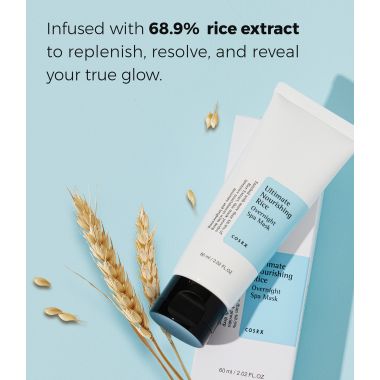 COSRX: Ultimate Nourishing Rice Overnight Spa Mask | 60 ml