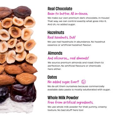The Whole Truth: Hazelnut Spread - Creamy - 200g - No Added Sugar - No Palm Oil - No Preservatives - No Artificial Flavour